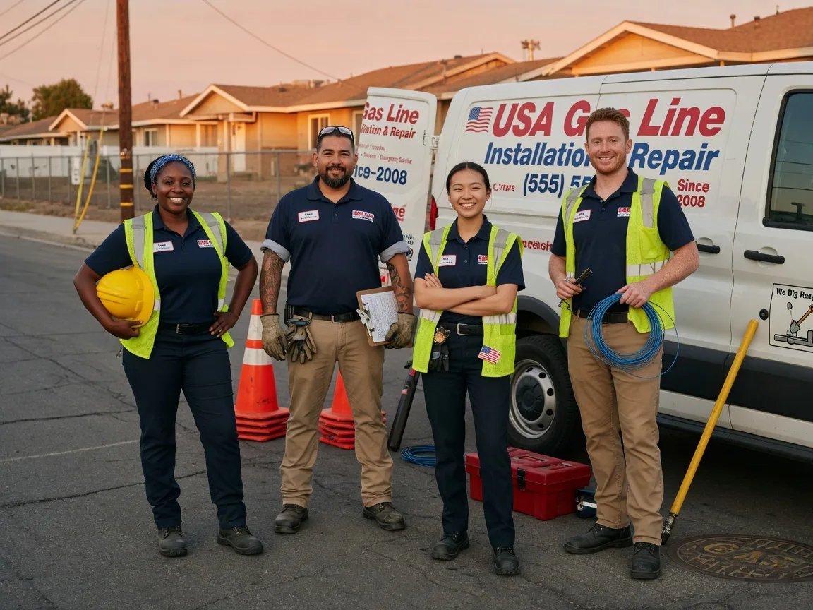 Gas Line Installation company in Vernon Hill, VA